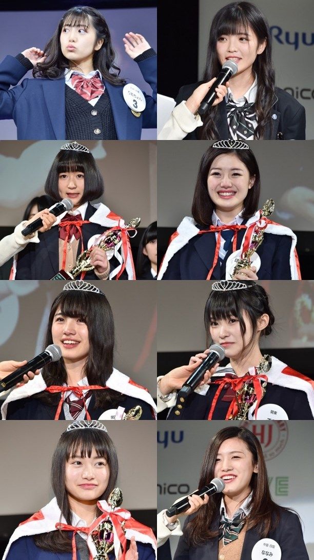 8 nữ sinh đẹp nhất Nhật Bản